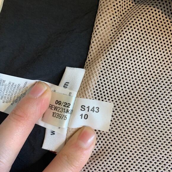 Reebok Jacket Womens M Medium Colorblock Crossfit Retro Windbreaker Zip Up Mesh - Picture 13 of 16